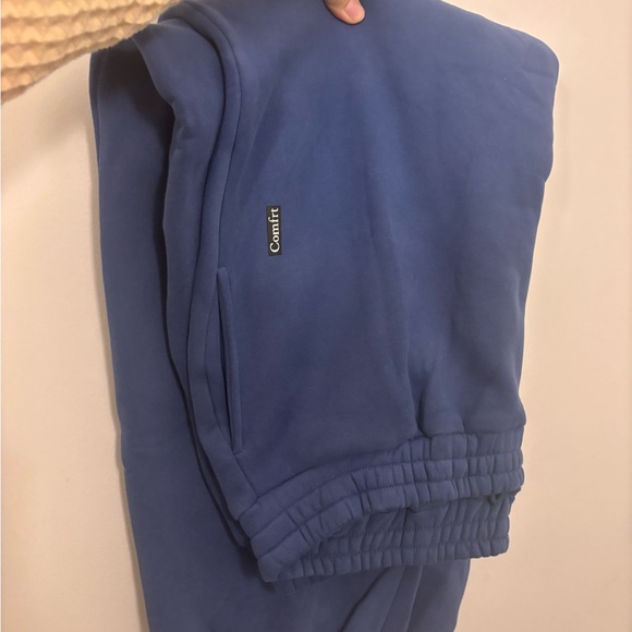 New Comfrt Standard Sweatpants in pacific blue. 2XL - Picture 5 of 14